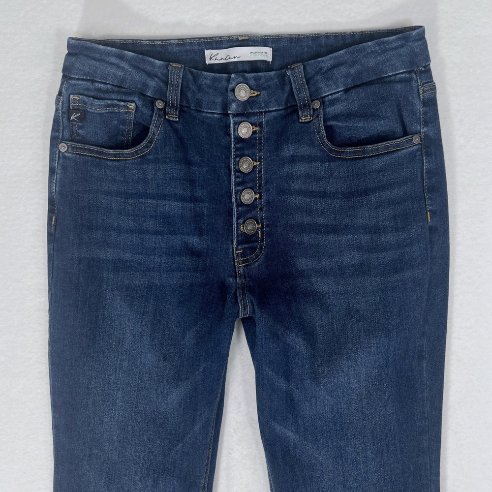 KANCAN Flare Jeans 28 6 High Rise KC7345TD Retro Cowgirl Concert Festival 90s - Picture 3 of 10